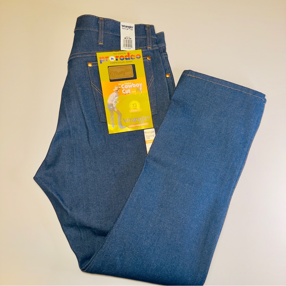 Wrangler Mens 13MWZ Cowboy Cut Original Fit Jean | 40x34
